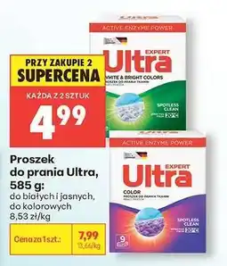 Biedronka Proszek do prania Ultra, 585 g oferta