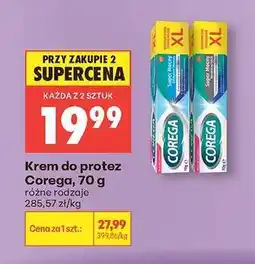 Biedronka Krem do protez Corega , 70 g oferta