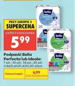 Biedronka Podpaski Bella Perfecta lub Ideale oferta