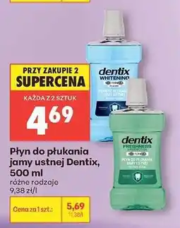 Biedronka Płyn do płukania jamy ustnej Dentix, 500 ml oferta