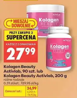 Biedronka Kolagen Beauty Activlab, 90 szt. lub Kolagen Beauty Activlab, 200 g oferta