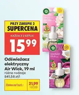 Biedronka Odświeżacz elektryczny Air Wick, 19 ml oferta
