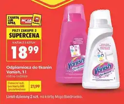 Biedronka VANISH oferta