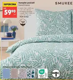 Biedronka Komplet pościeli bawełnianej oferta