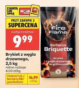 Biedronka Brykiet z węgla drzewnego, 2,5 kg oferta