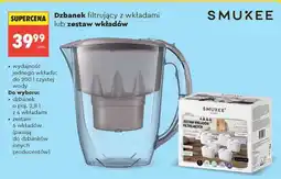 Biedronka Dzbanek filtrujący z wkładami lub zestaw wkładów oferta