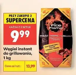Biedronka Węgiel instant do grillowania, 1 kg oferta