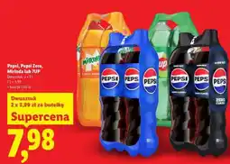 Lidl Pepsi, Pepsi Zero, Mirinda lub 7UP oferta