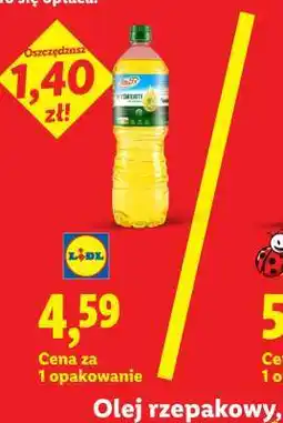 Lidl Olej rzepakowy oferta