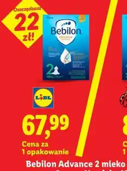 Lidl Bebilon Advance 2 mleko oferta