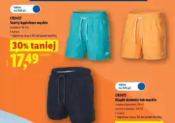 Lidl CRIVIT Szorty kąpielowe męskie oferta