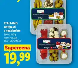 Lidl ITALIAMO Antipasti z nadzieniem oferta