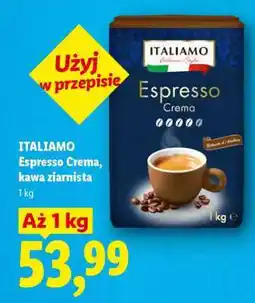 Lidl ITALIAMO Espresso Crema, kawa ziarnista oferta