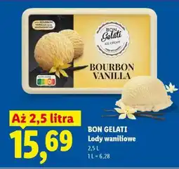 Lidl BON GELATI Lody waniliowe oferta