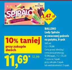Lidl BALLINO Lody Spiralo oferta