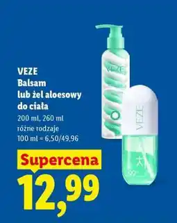 Lidl VEZE Balsam lub żel aloesowy do ciała oferta