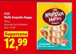 Lidl Flis Wafle Karpatka Happy oferta