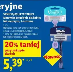 Lidl VENUS3/GILLETTE BLUE3 oferta