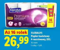Lidl FLORALYS Papier toaletowy 4-warstwowy, XXL oferta