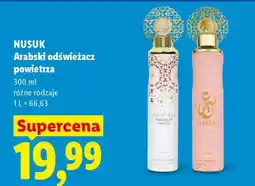 Lidl NUSUK Arabski odświeżacz powietrza oferta