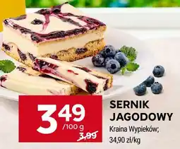 Stokrotka Sernik jagodowy Kraina Wypieków oferta