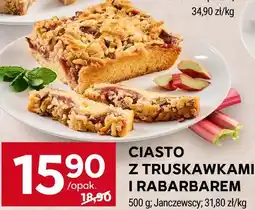 Stokrotka Ciasto z truskawkami i rabarbarem Janczewscy oferta
