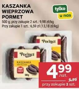 Stokrotka KASZANKA WIEPRZOWA PORMET oferta