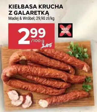 Stokrotka KIEŁBASA KRUCHA Z GALARETKĄ Madej & Wróbel oferta