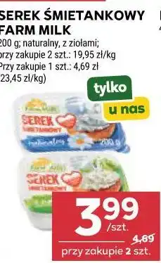 Stokrotka SEREK ŚMIETANKOWY FARM MILK oferta