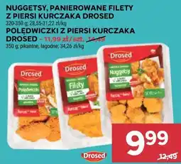 Stokrotka Nuggetsy, panierowane filety z piersi kurczaka Drosed oferta