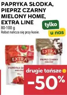 Stokrotka Papryka słodka, pieprz czarny mielony Home, Extra Line oferta