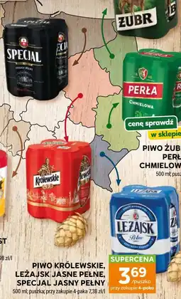 Stokrotka PIWO KRÓLEWSKIE, LEŻAJSK JASNE PEŁNE, SPECJAL JASNY PEŁNY oferta