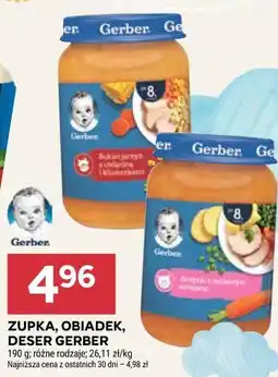 Stokrotka ZUPKA, OBIADEK, DESER GERBER oferta