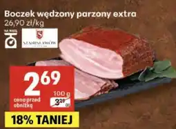Delikatesy Centrum Boczek wędzony parzony extra oferta