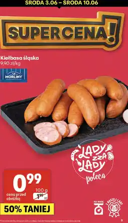 Delikatesy Centrum Morliny Kiełbasa śląska oferta