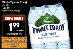 Delikatesy Centrum Woda Żywiec Zdrój oferta
