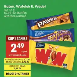 Delikatesy Centrum Baton, Wafelek E. Wedel oferta