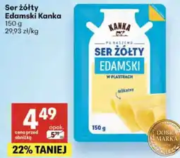 Delikatesy Centrum Ser żółty Edamski Kanka oferta