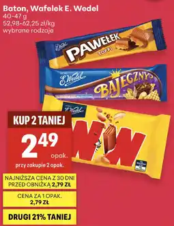 Delikatesy Centrum Baton, Wafelek E. Wedel oferta