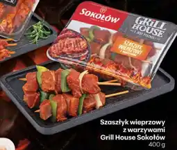 Delikatesy Centrum Szaszłyk wieprzowy z warzywami Grill House Sokołów oferta