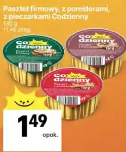 Delikatesy Centrum Pasztet firmowy, z pomidorami, z pieczarkami Codzienny oferta
