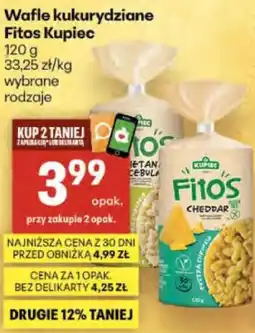Delikatesy Centrum Wafle kukurydziane Fitos Kupiec oferta