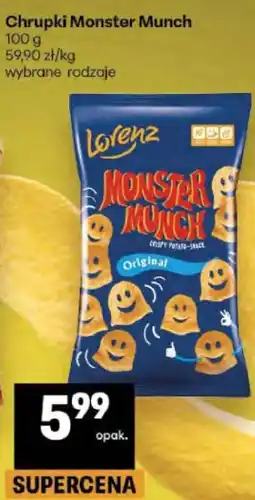 Delikatesy Centrum Chrupki Monster Munch oferta