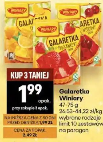 Delikatesy Centrum Galaretka Winiary oferta