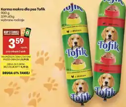 Delikatesy Centrum Karma mokra dla psa Tofik oferta