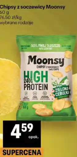 Delikatesy Centrum Chipsy z soczewicy Moonsy oferta