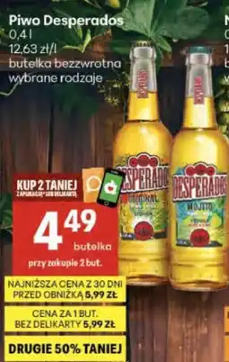 Delikatesy Centrum Piwo Desperados oferta