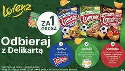 Delikatesy Centrum Crunchips za 1 grosz z Delikartą oferta