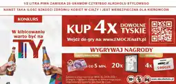 Delikatesy Centrum Kup 4x dowolne Tyskie oferta
