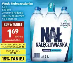 Delikatesy Centrum Woda Nałęczowianka oferta